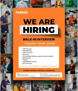 Farnek Careers 2025 in Dubai Walk in Interview 1 Farnek Careers 2025 in Dubai Walk in Interview