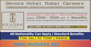 Gevora Hotel Careers 2025: Exciting Opportunities in Dubai’s Iconic Hotel