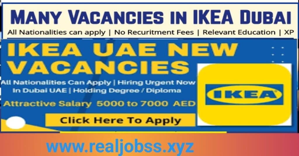 Join IKEA Dubai in 2025: Free Recruitment Open for All Job Seekers 1 Join IKEA Dubai in 2025: Free Recruitment Open for All Job Seekers