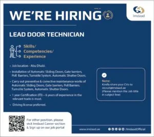 Imdaad Walk-in Interviews Dubai 2025: Dates, Venues, and Vacancies 1 Imdaad Walk-in Interviews Dubai 2025: Dates, Venues, and Vacancies