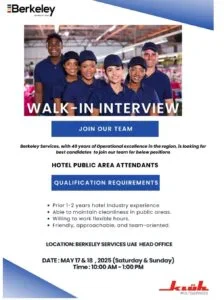 Berkeley Careers In Dubai 2025: Dates, Venues, and Key Details