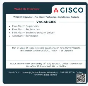 GISCO Careers Jobs Opportunities Available Now In Abu dhabi 2025
