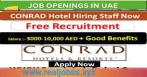 Conrad Hotel Jobs In Dubai 2025: Dates, Venues, and Key Details 1 Conrad Hotel Jobs In Dubai 2025: Dates, Venues, and Key Details