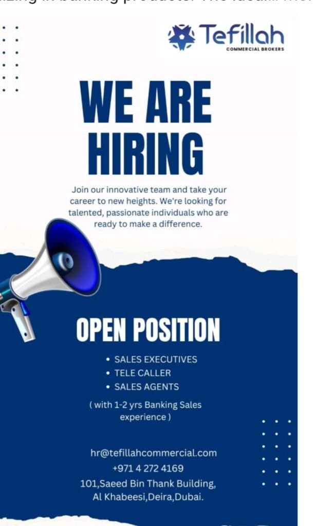 Tefillah Walk in Interview in Dubai 2025: Dates, Venues, and Key Details 1 Tefillah Walk in Interview in Dubai 2025: Dates, Venues, and Key Details