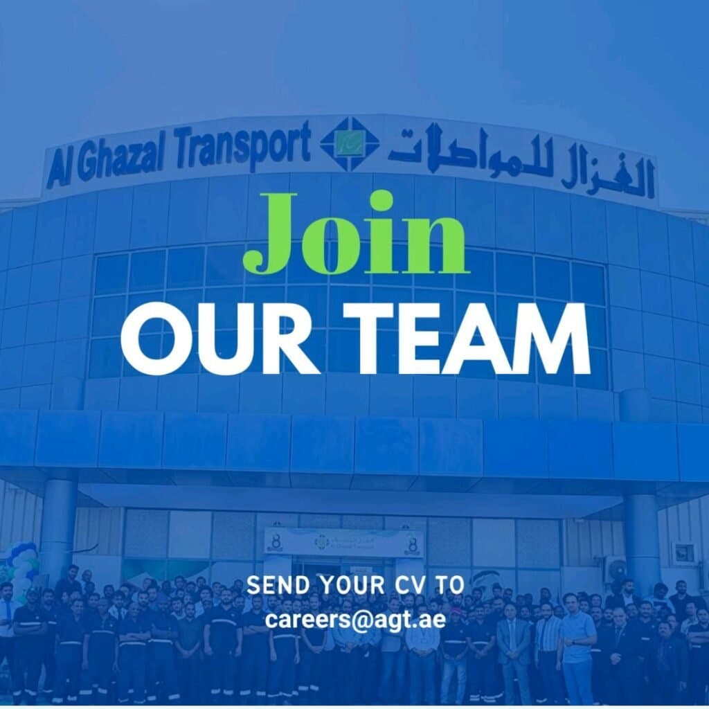 Al Ghazal Transport Careers 2025 in Dubai & Abu Dhabi 1 Al Ghazal Transport Careers 2025 in Dubai & Abu Dhabi