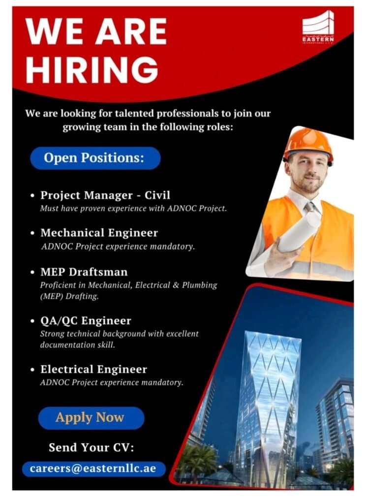 Eastern International LLC Careers 2025: Dates, Venues, and Key Details 1 Eastern International LLC Careers 2025: Dates, Venues, and Key Details