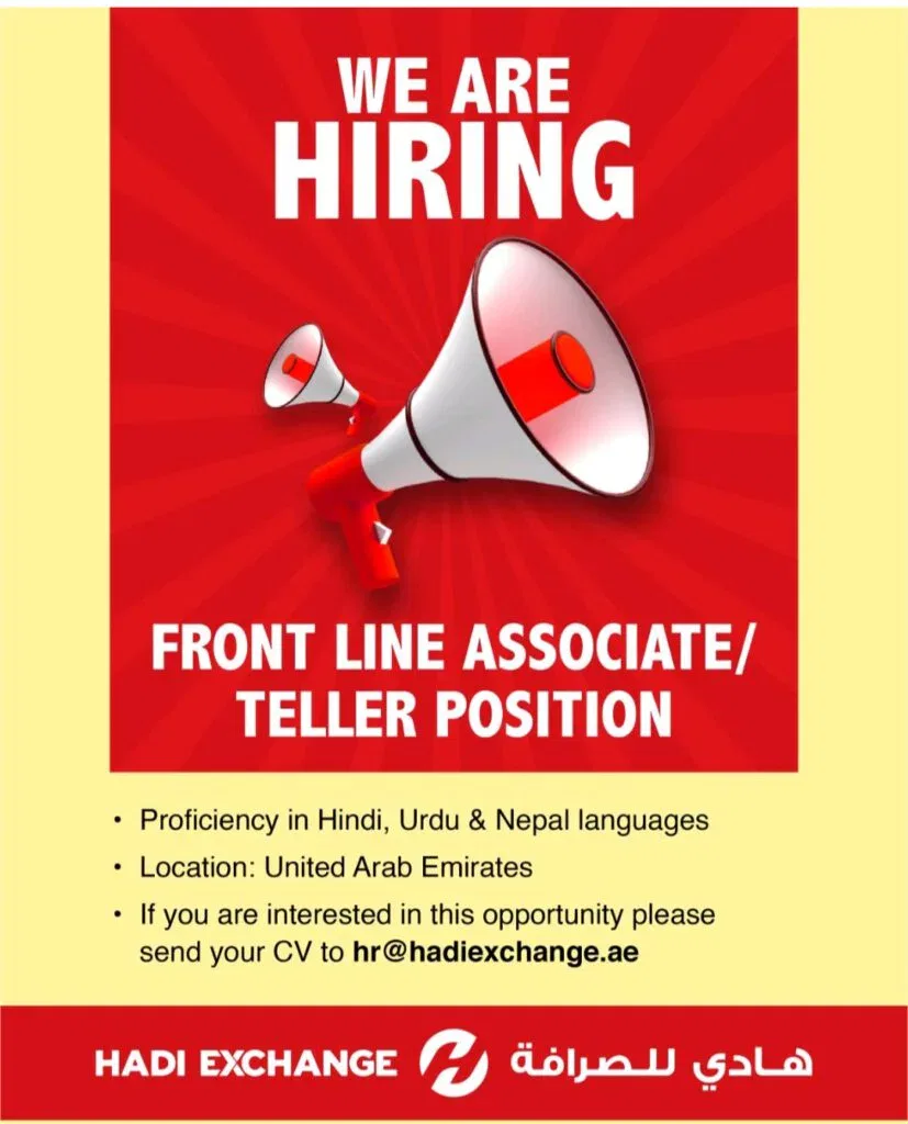 Hadi Exchange Jobs in Dubai 2025: Dates, Venues, and Key Details
