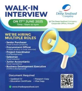 The Deep Seafood Company Job 2025: Dates, Venues, and Key Details