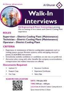 Al Ghurair Infrastructure Job Fair in Dubai 2025: Dates, Venues, and Key Details