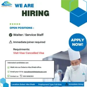 Emirates Taste Catering Careers 2025: Dates, Venues, and Key Details 1 Emirates Taste Catering Careers 2025: Dates, Venues, and Key Details