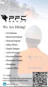 PFC Group Vacancy in UAE 2025