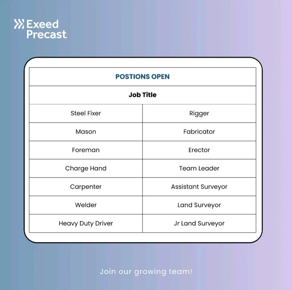 Exeed Precast
