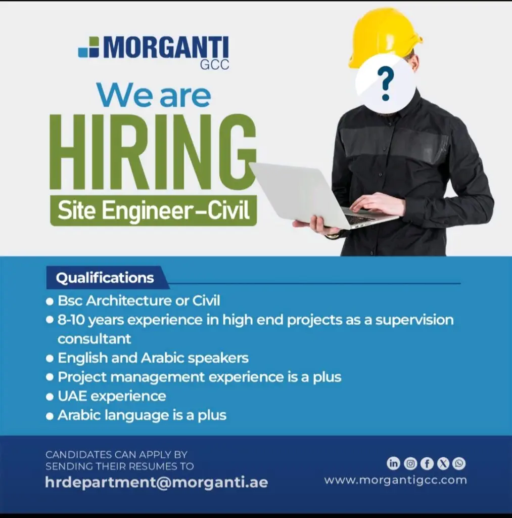 Morganti GCC Engineering Consultants UAE Jobs 2025 2 Morganti GCC Engineering Consultants UAE Jobs 2025