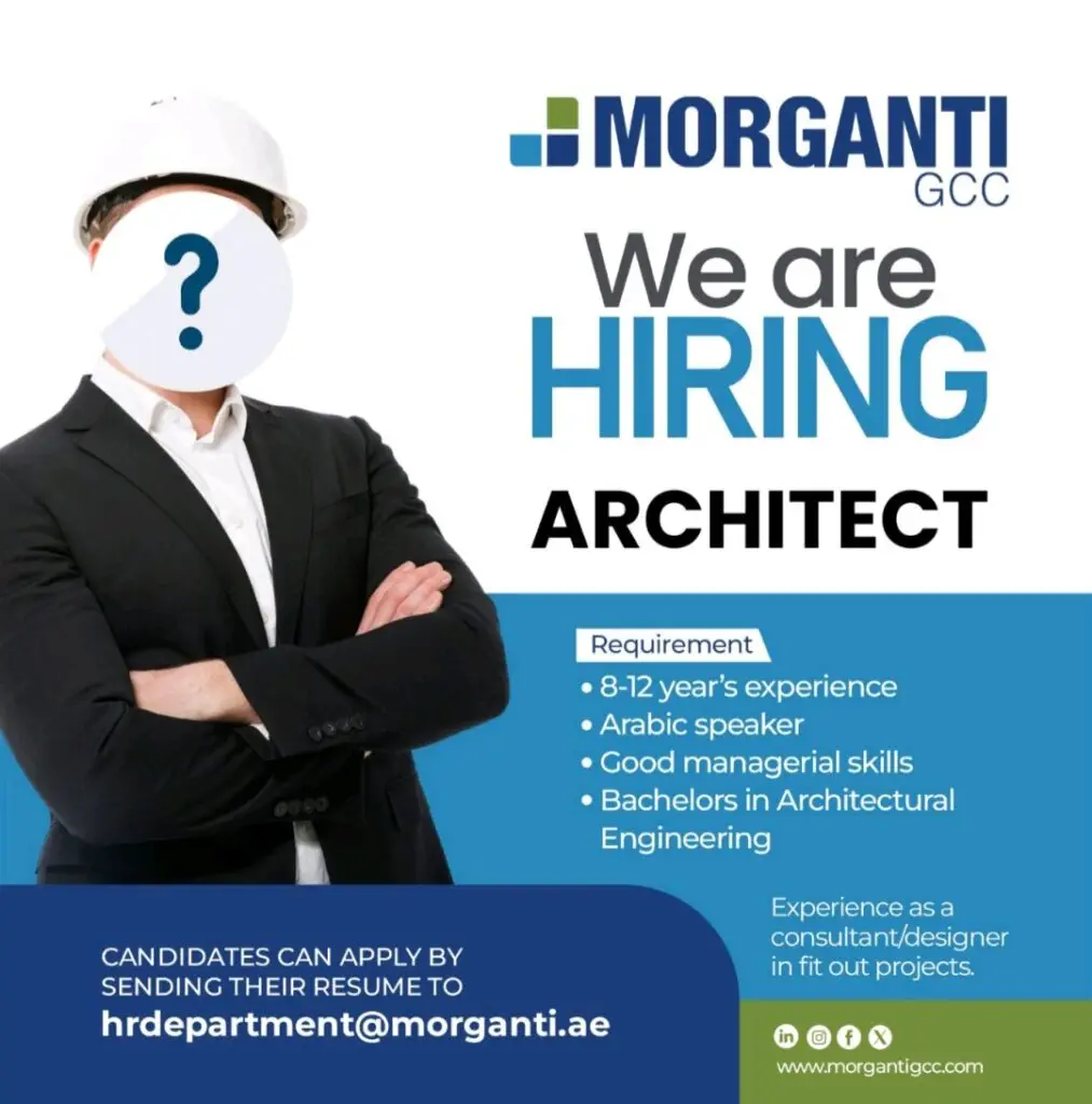 Morganti GCC Engineering Consultants UAE Jobs 2025 1 Morganti GCC Engineering Consultants UAE Jobs 2025