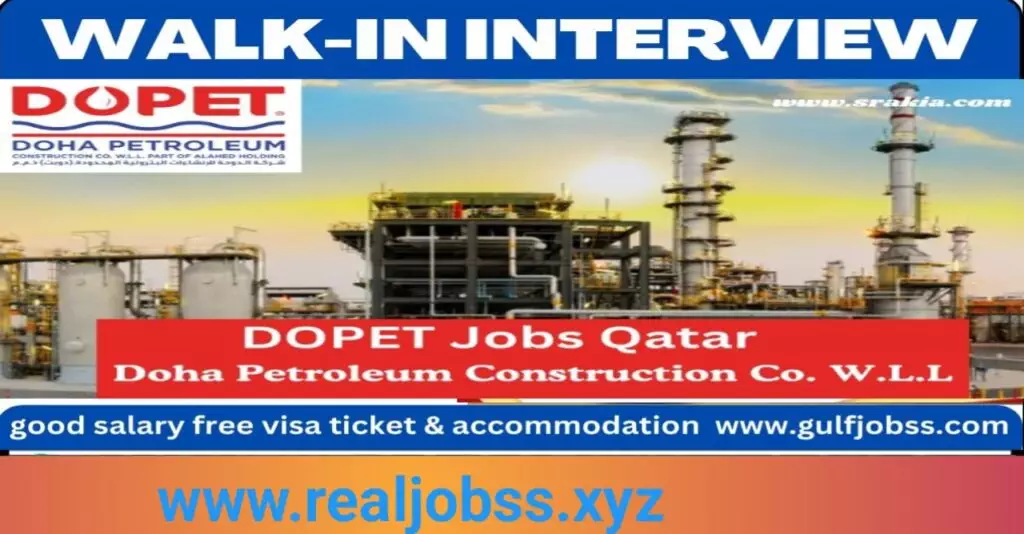 Doha Petroleum Walk in Interview 2025