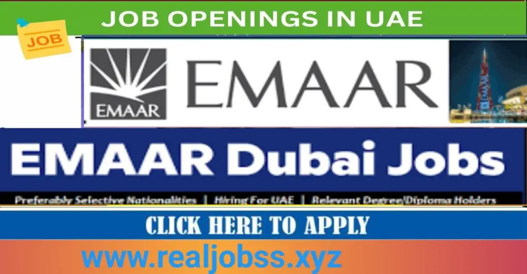 EMAAR Careers 2025: Top Roles in UAE's Leading Property Group 1 EMAAR Careers 2025: Top Roles in UAE's Leading Property Group