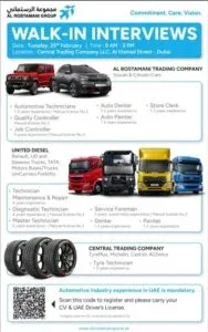 Al Rostamani Group Walk in Interview in Dubai 2025: Dates, Venues, and Key Details