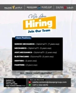 Join United Al Saqer Group: Walk-In Interview Schedule and Requirements 2025 1 Join United Al Saqer Group: Walk-In Interview Schedule and Requirements 2025