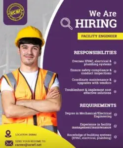 UCWF Facilities Management Careers UAE 2025: Top Opportunities for Skilled Professionals