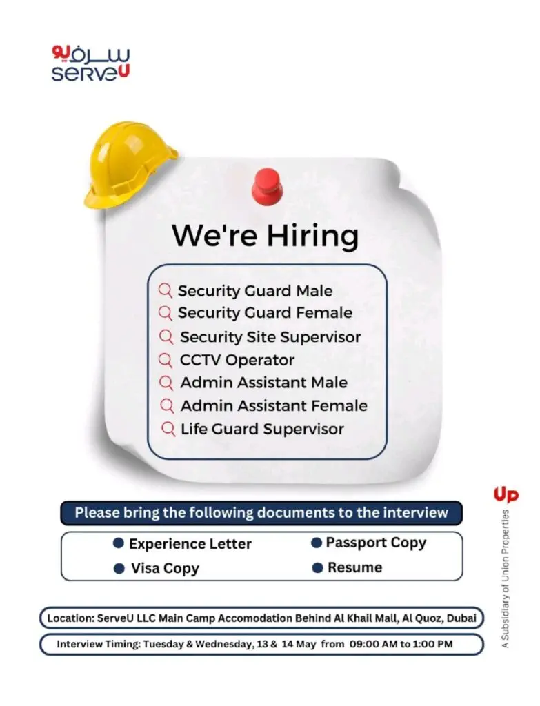 SERVEU Careers Jobs 2025: Dates, Venues, and Key Details 1 SERVEU Careers Jobs 2025: Dates, Venues, and Key Details
