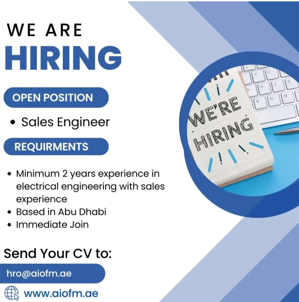 AIO Facilities Managements Job 2025: Dates, Venues, and Key Details 2 AIO Facilities Managements Job 2025: Dates, Venues, and Key Details