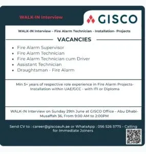 GISCO Careers Jobs Opportunities Available Now In Abu dhabi 2025