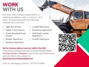 Khansaheb Walk in Interview in Dubai 2025: Dates, Venues, and Key Details