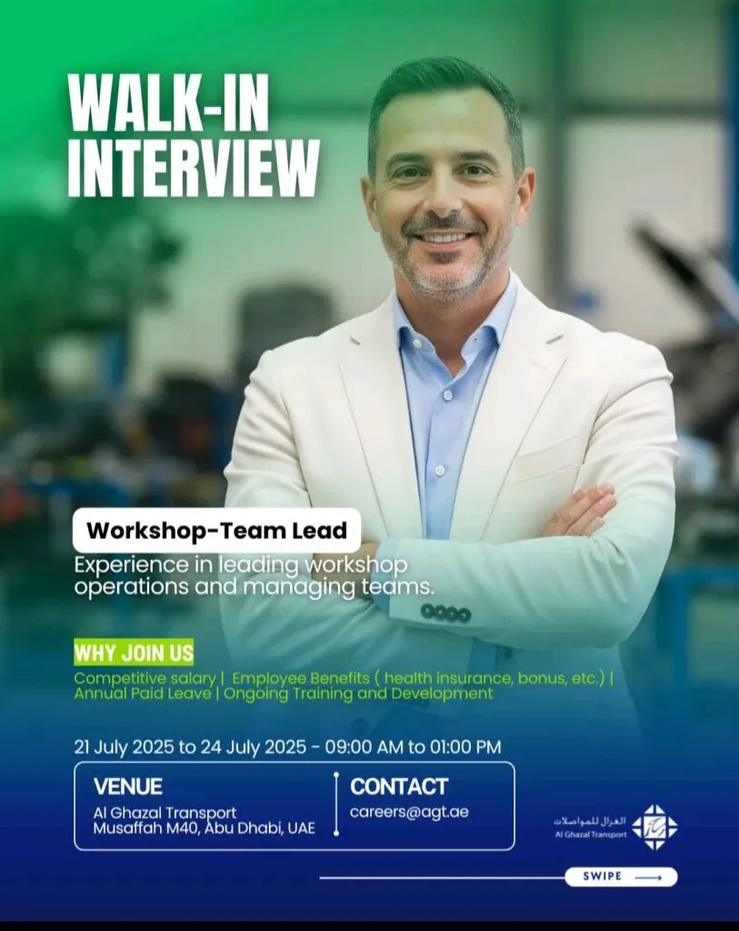 Al Ghazal Transport Careers 2025 in Dubai & Abu Dhabi 6 1000347627