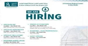 Al Abeer Medical Center Abu Dhabi Careers 2025: Dates, Venues, and Key Details