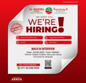 Al Madina Hypermarket Careers 2025: Dates, Venues, and Key Details