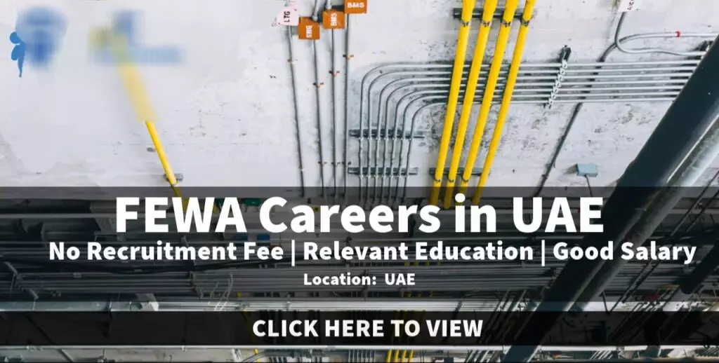 FEWA Careers in UAE 2025: Dates, Venues, and Key Details