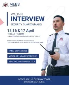 Facilities Management Jobs In Dubai 2025: Dates, Venues, and Key Details