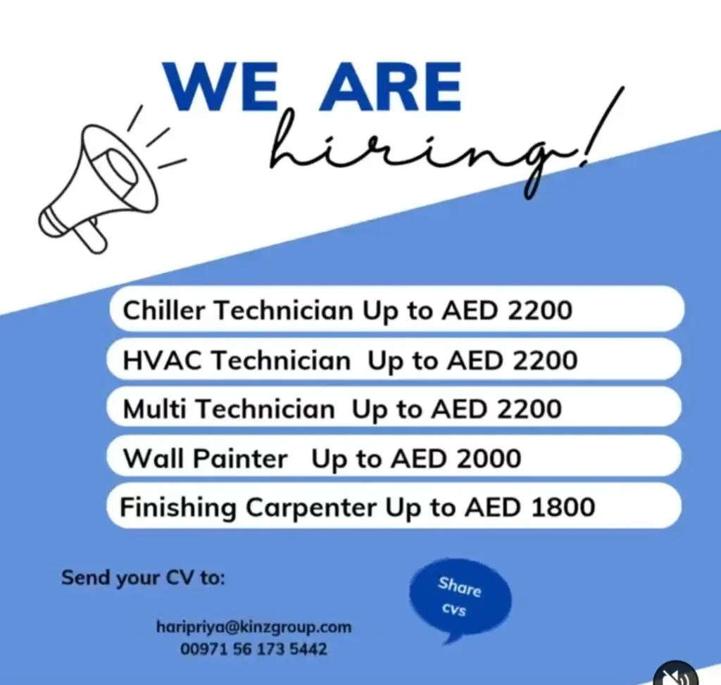 Kinz Group Careers & Job Vacancies in Sharjah, UAE 2025: Dates, Venues, and Key Details 2 Kinz Group Careers & Job Vacancies in Sharjah, UAE 2025: Dates, Venues, and Key Details