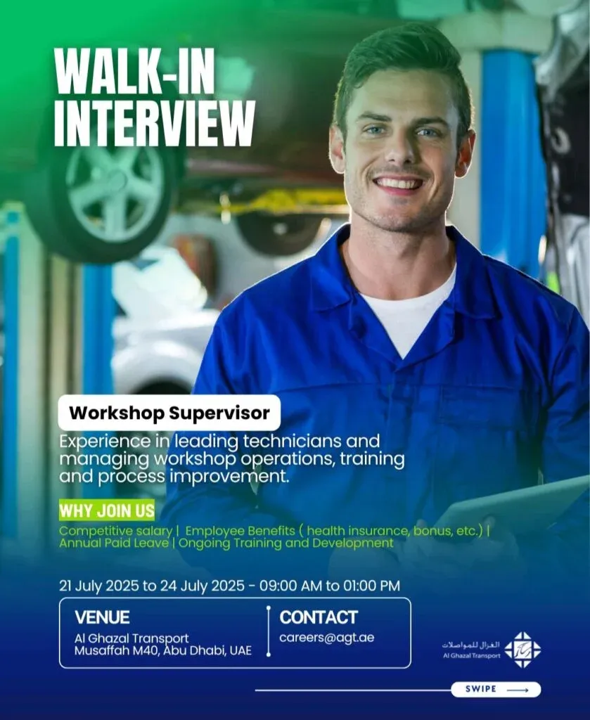 Al Ghazal Transport Careers 2025 in Dubai & Abu Dhabi 3 Screenshot 20250719 121238 LinkedIn