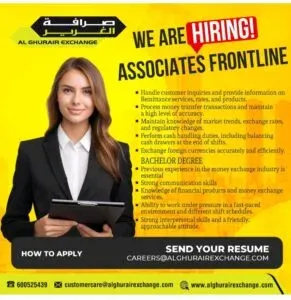 Al Ghurair Exchange Careers In Dubai 2025: Dates, Venues, and Key Details 1 Al Ghurair Exchange Careers In Dubai 2025: Dates, Venues, and Key Details