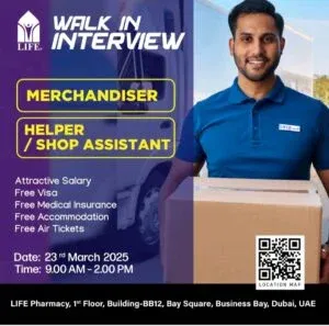 Life Pharmacy Jobs Careers Dubai 2025: Dates, Venues, and Key Details