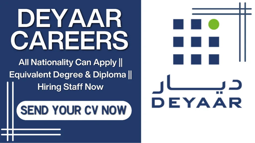 Deyaar Careers Dubai 2025: Deyaar Facilities Management Jobs 1 Deyaar Careers Dubai 2025: Deyaar Facilities Management Jobs