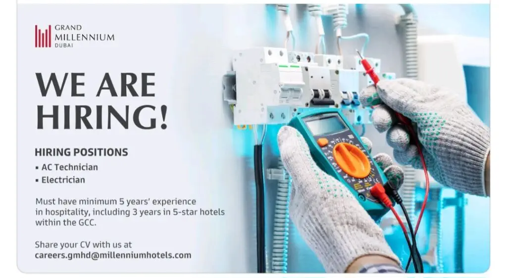 Grand Millennium Hotel Careers Dubai 2025: Dates, Venues, and Key Details
