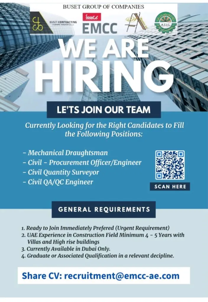 EMCC Careers: Electromechanical Credible Contractors 2025: Dates, Venues, and Key Details