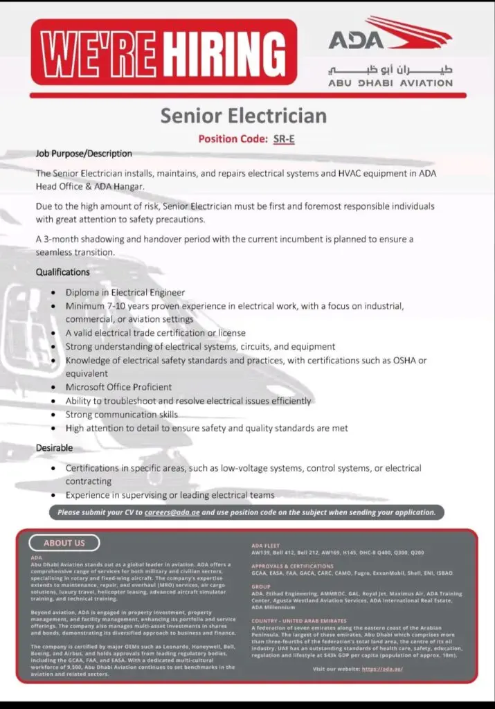 Abu Dhabi Aviation Careers 2025: Dates, Venues, and Key Details 1 Abu Dhabi Aviation Careers 2025