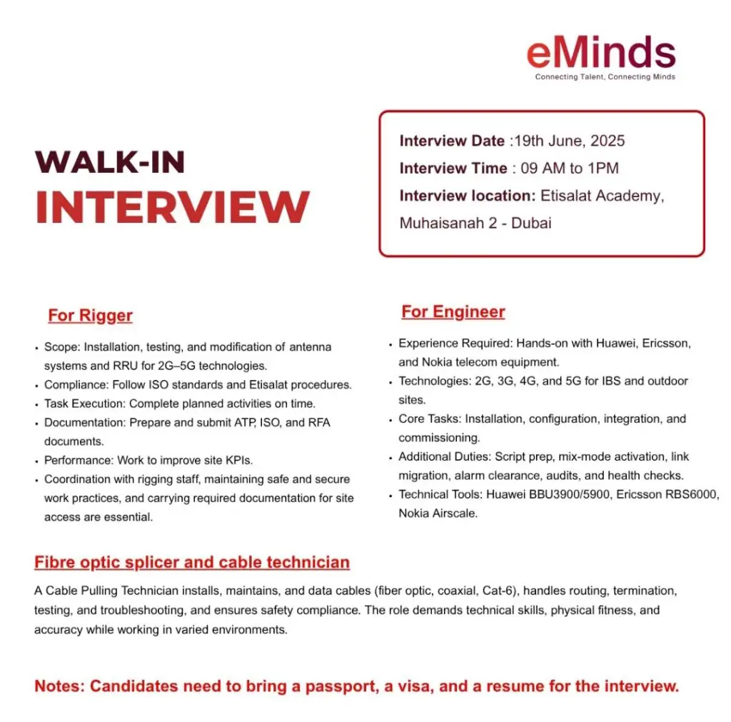 eMinds Walk in Interview in Dubai 2025: Dates, Venues, and Key Details 1 eMinds Walk in Interview in Dubai 2025: Dates, Venues, and Key Details