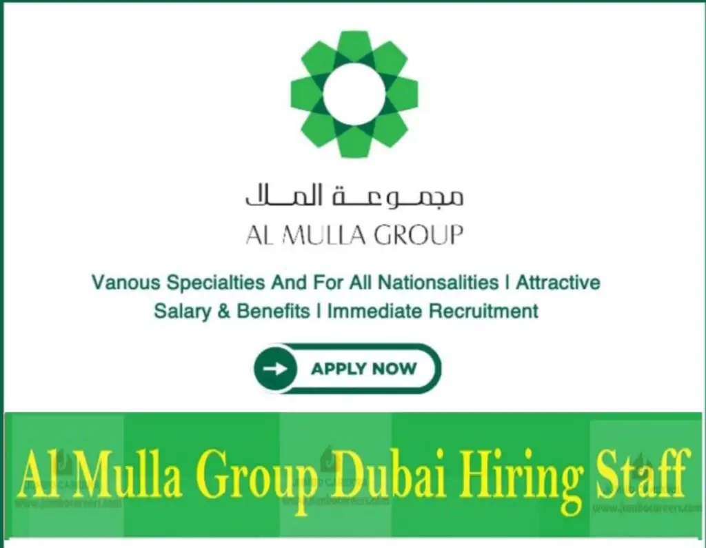 Al Mulla Group Careers 2025- Free Recruitment-2025 1 Al Mulla Group Careers 2025- Free Recruitment-2025