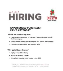 Unlock Your Career:Nesto Group UAE 2025
