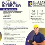 walk in interview Dubai December 2025, Gulf Gas careers, LPG technician jobs UAE, electrician vacancy Dubai, welder pipe fitter jobs, UAE jobs for technicians, Gulf Gas Pipeline Installation jobs, GGICO metro station jobs, technical jobs in Dubai, immediate hiring Dubai
