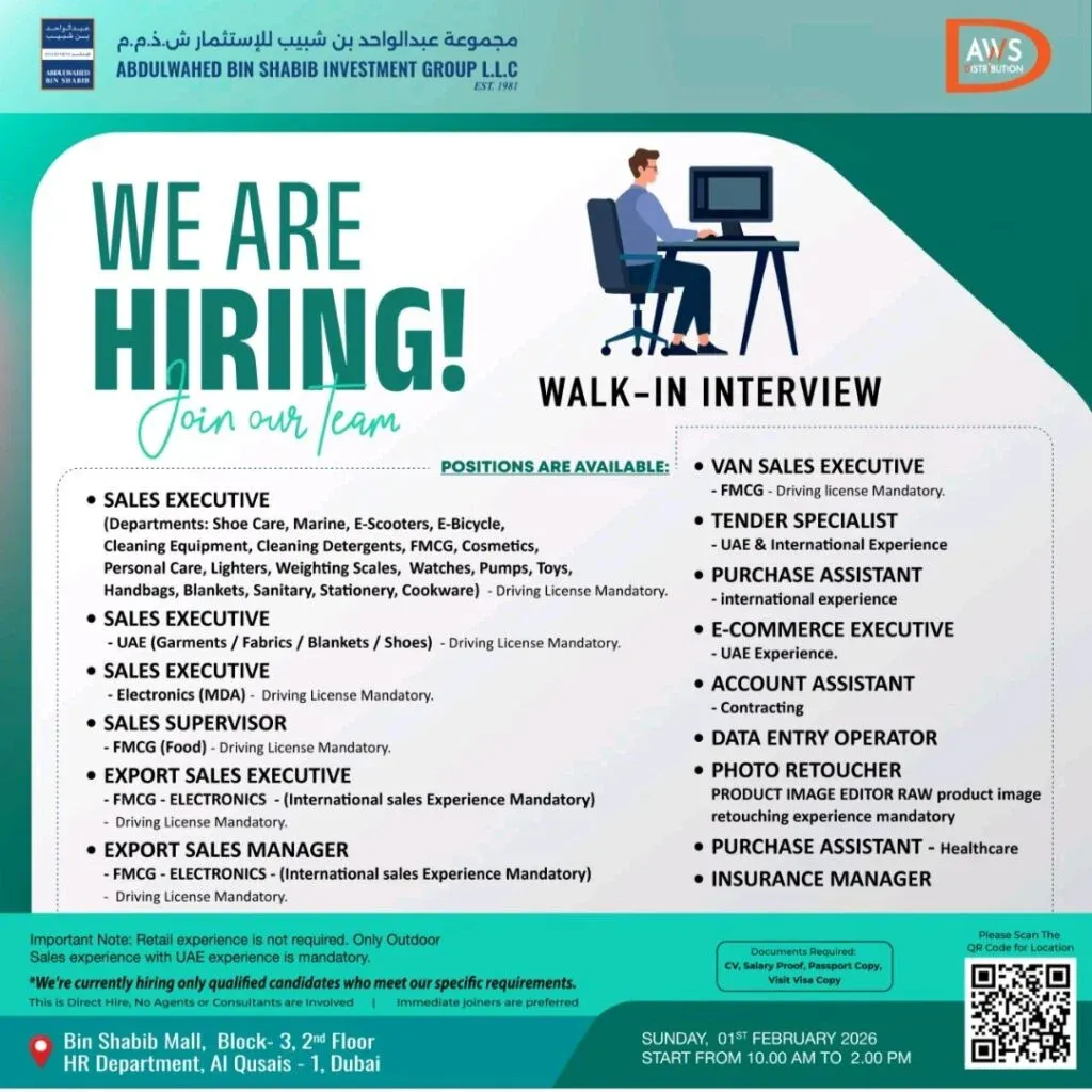 Abdulwahed Bin Shabib Investment Group LLC 2026