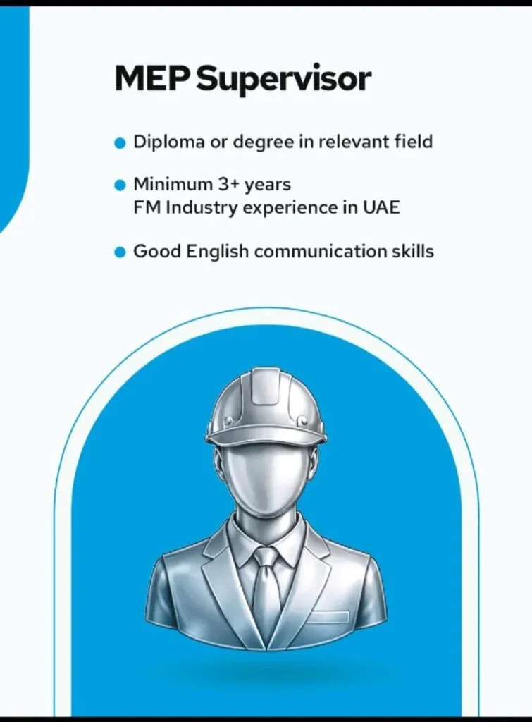 We One Walk-in Interview in Dubai: MEP Engineer & Supervisor Jobs – February 2026 2 We One